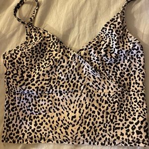 Cheetah crop top